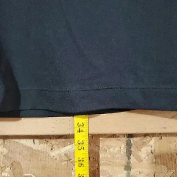 Nike Golf Dri Fit Polo Shirt Mens XL Black Tour Performance Short Sleeve - Picture 9 of 9